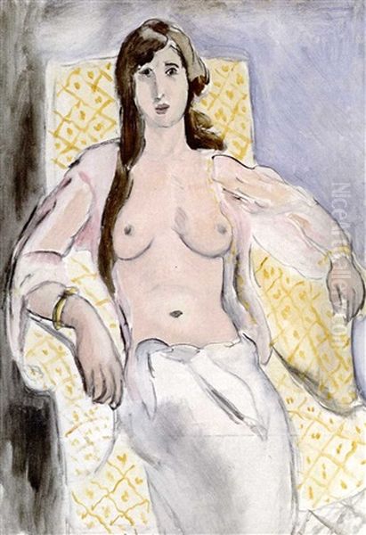 Femme Dans Un Fauteuil (antoinette) Oil Painting by Henri Matisse