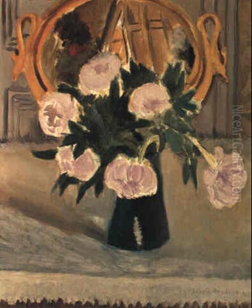 Nature Morte Aux Pivoines Oil Painting by Henri Matisse