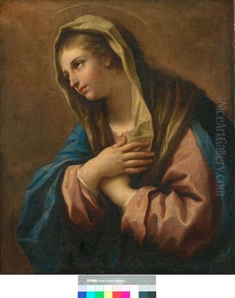 The Virgin Annunciate Oil Painting by Paolo de Matteis