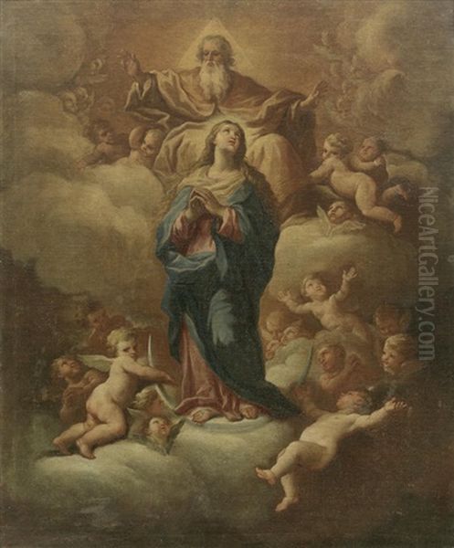 The Immaculate Conception Oil Painting by Paolo de Matteis