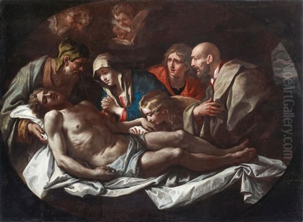 Lamentation Of Christ Oil Painting by Paolo de Matteis