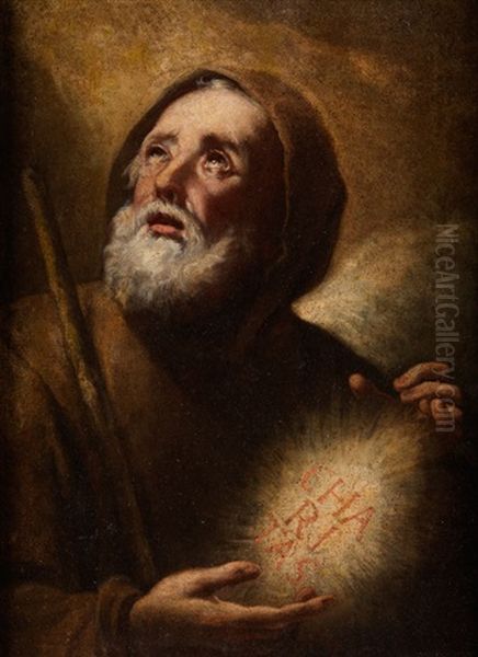 San Francesco Di Paola Oil Painting by Paolo de Matteis