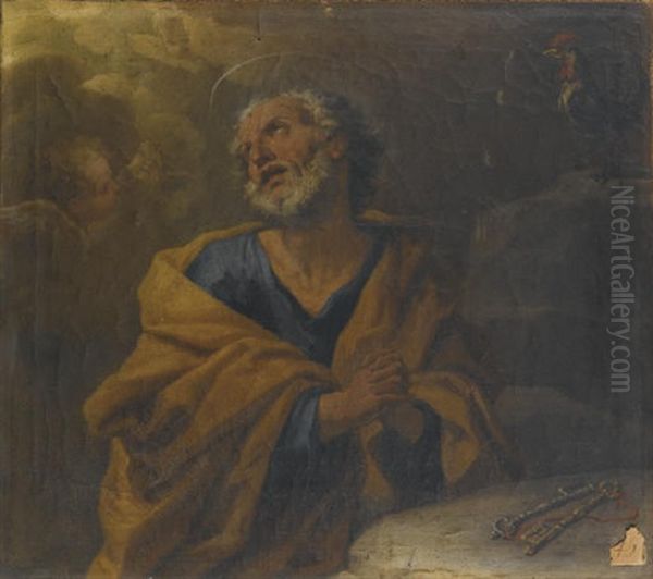 San Pietro Oil Painting by Paolo de Matteis