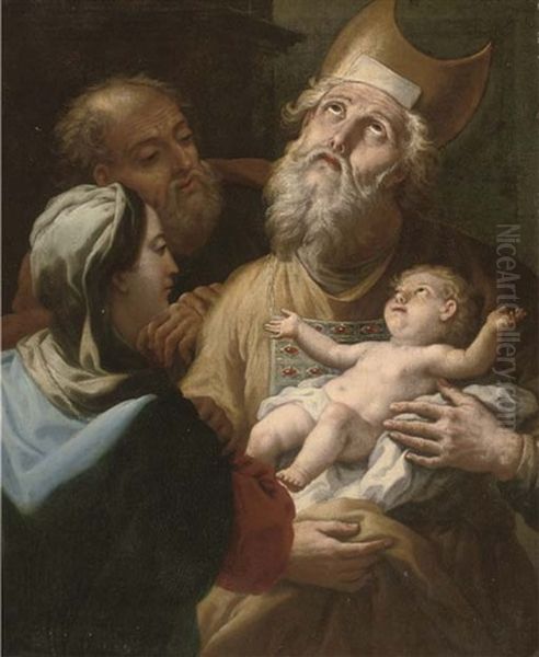 The Circumcision Oil Painting by Paolo de Matteis