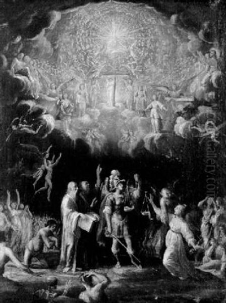 The Last Judgment/an Apocalyptic Vision Oil Painting by Paolo de Matteis