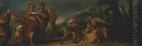 Cincinnatus Oil Painting by Paolo de Matteis