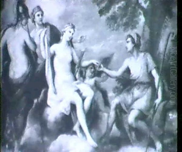 The Judgement Of Paris Oil Painting by Paolo de Matteis