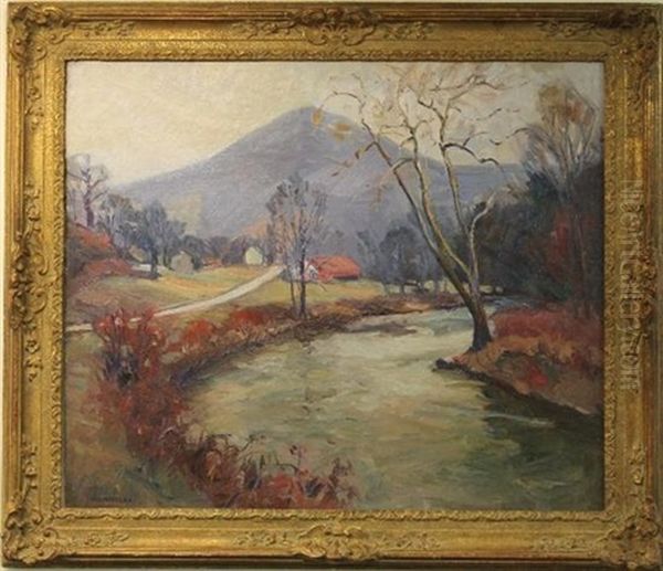 Landscape Oil Painting by Walter Mattern