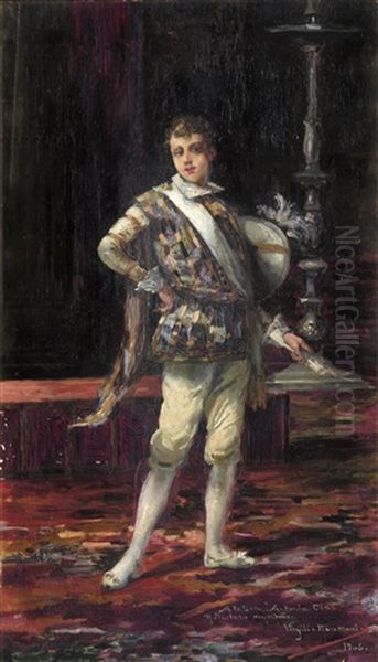 Seise De La Catedral De Sevilla Oil Painting by Virgilio Mattoni de la Fuente