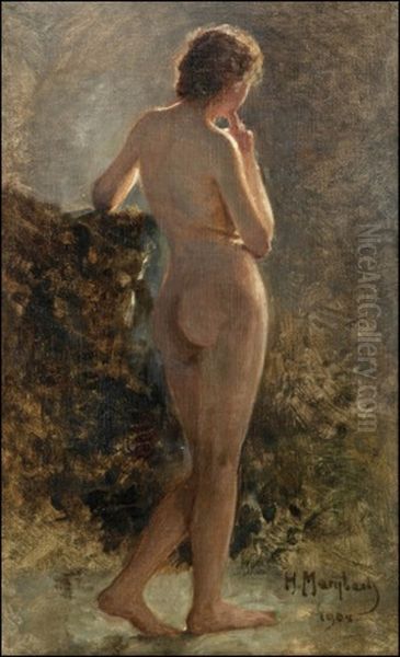 Nude Model by Nikolai Sergeevich Matveev