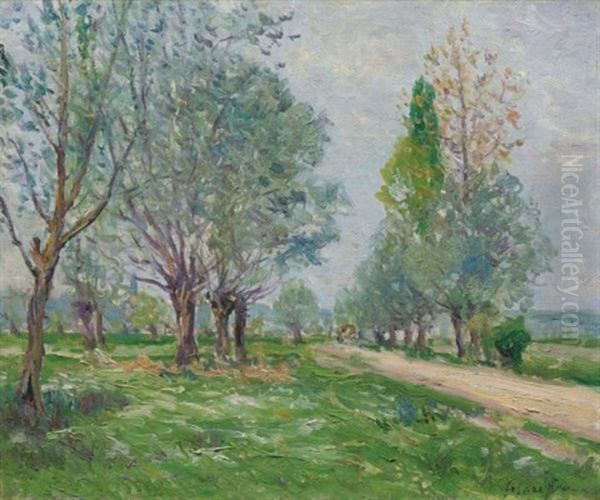 Le Chemin Des Saules, Lavardin Oil Painting by Maxime Maufra