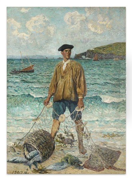 Le Pecheur Oil Painting by Maxime Maufra