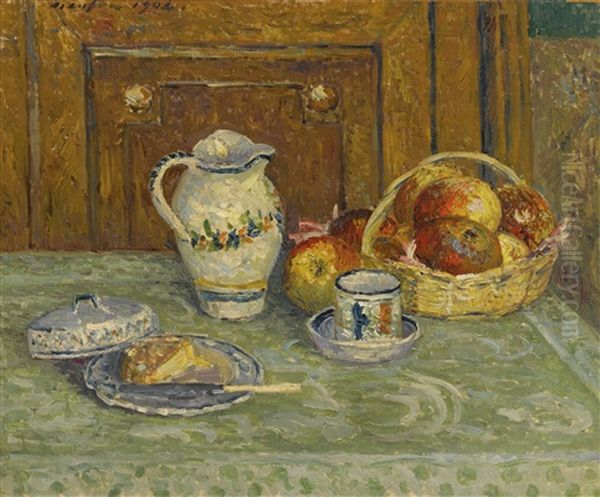 Nature Morte Oil Painting by Maxime Maufra