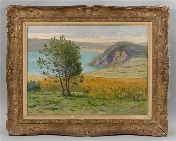 Falaise Oil Painting by Maxime Maufra