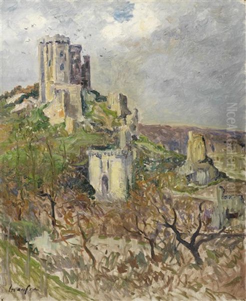 Chateau De Lavardin Oil Painting by Maxime Maufra