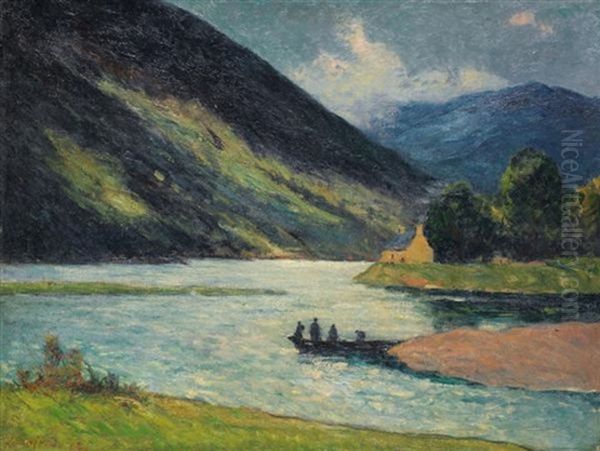 Loch Etive, Ecosse Oil Painting by Maxime Maufra