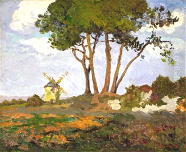 Pays De La Lande, Beuzec Cap Sizun Oil Painting by Maxime Maufra