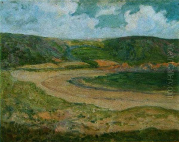 Fond De Baie En Bretagne Oil Painting by Maxime Maufra