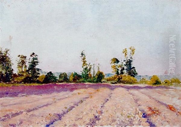 Campagne Nantaise Oil Painting by Maxime Maufra