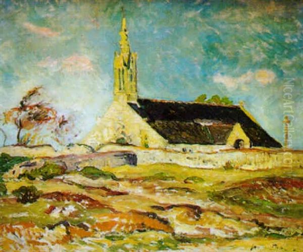 La Chapelle De Cadole Oil Painting by Maxime Maufra