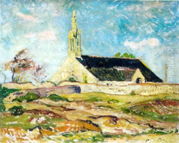 La Chapelle De Cadole Oil Painting by Maxime Maufra