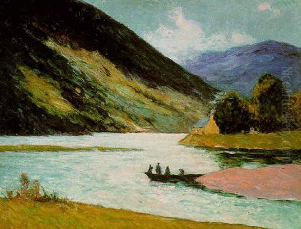 Loch Etive Oil Painting by Maxime Maufra