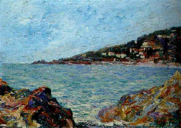 Felsige Kustenlandschaft Oil Painting by Maxime Maufra