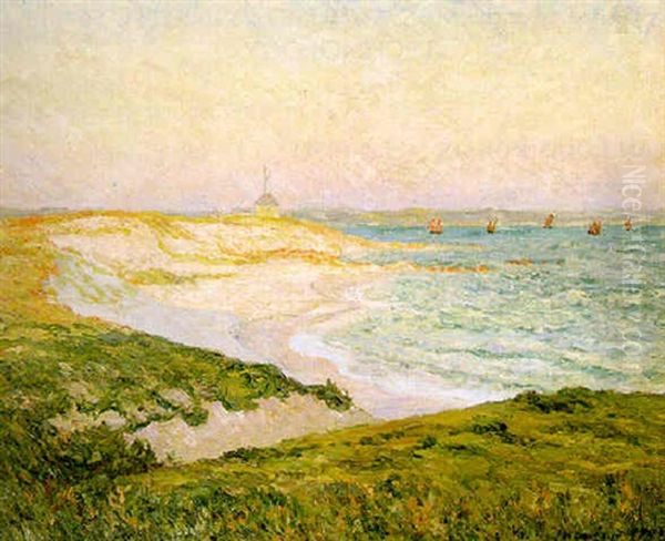 Derniers Feux Su Soir, Beg-meil by Maxime Maufra