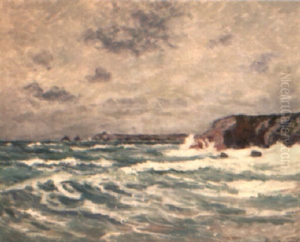 Port-bara, Presqu'ile De Quiberon Oil Painting by Maxime Maufra