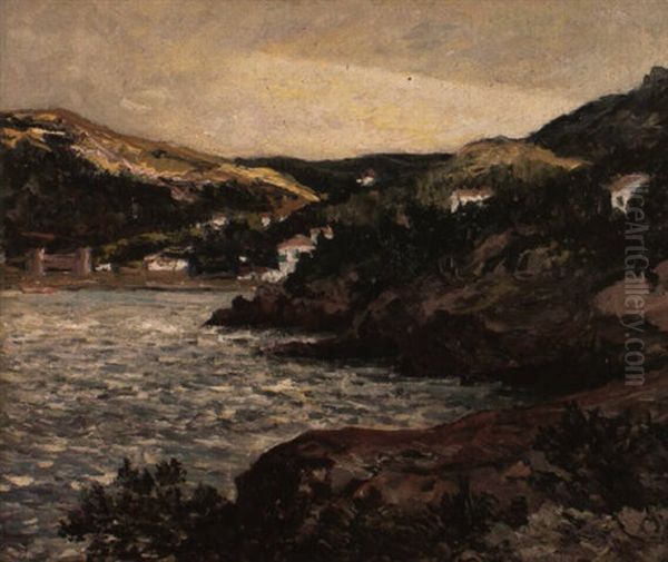 Theoule Oil Painting by Maxime Maufra