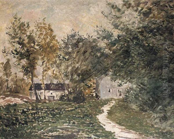 Le Sentier Du Hameau Oil Painting by Maxime Maufra