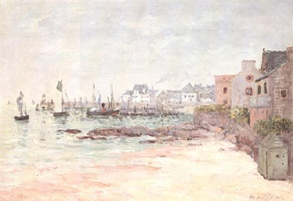 Port Maria (quiberon) Oil Painting by Maxime Maufra