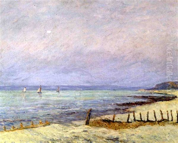 Crepuscule, Embouchure De La Seine Oil Painting by Maxime Maufra