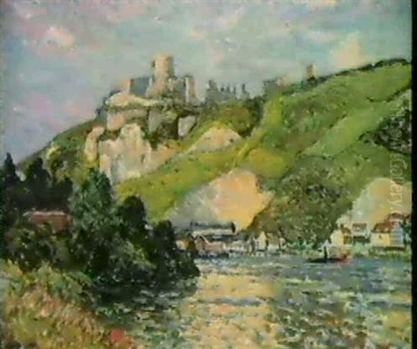 Chateau-gaillard (apres-midi) Oil Painting by Maxime Maufra