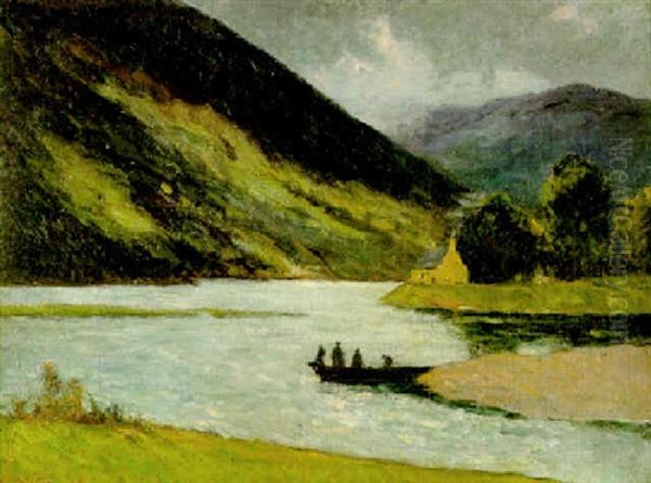 Loch Etive, Ecosse Oil Painting by Maxime Maufra