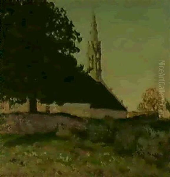 La Chapelle Oil Painting by Maxime Maufra