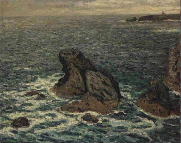 Les Ecuiles, Belle-isle-en-mer Oil Painting by Maxime Maufra