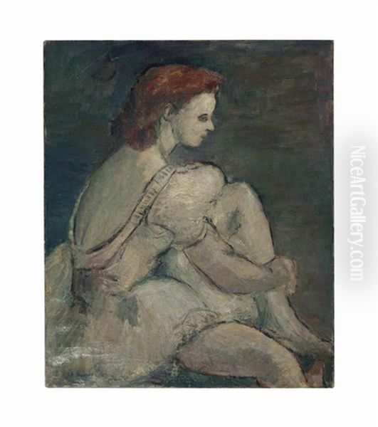 Dancer Oil Painting by Alfred Henry Maurer