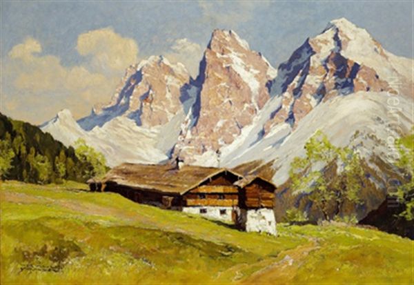 Stormberg Oil Painting by Hans Maurus