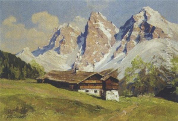 Stormberg Oil Painting by Hans Maurus