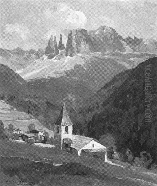 St. Cyprian, Rosengarten by Hans Maurus