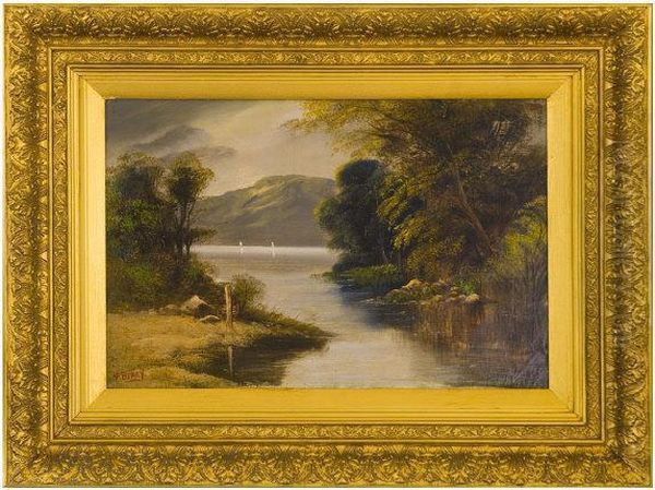 Lake District Oil Painting by Nathaniel L. Berry