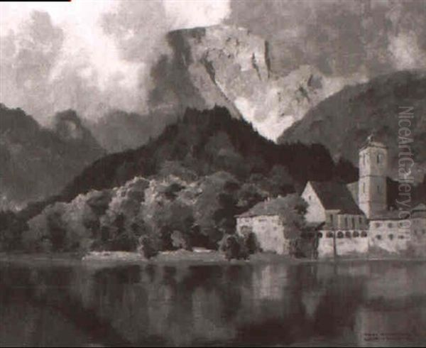 St. Wolfgang Oil Painting by Hans Maurus