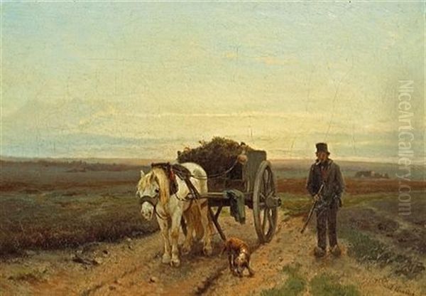 Going Home Oil Painting by Anton Mauve