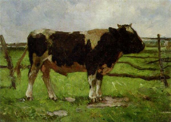 Kuh Auf Der Weide by Anton Mauve