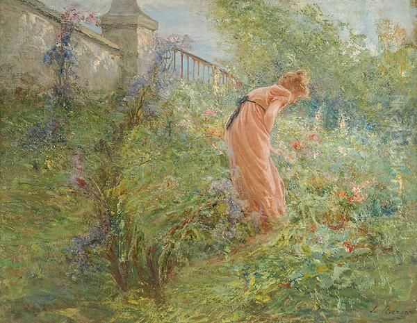 In Giardino Oil Painting by Stefano Bersani