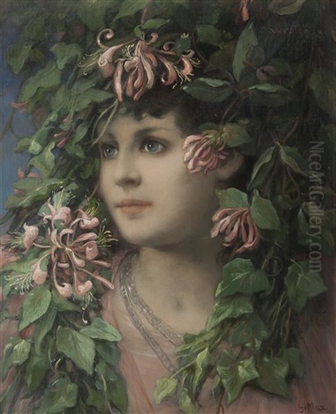 Skrys Oil Painting by Gabriel von Max