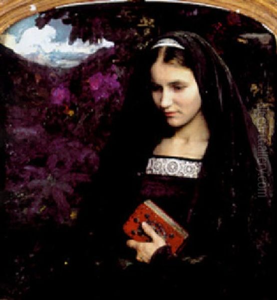 Reverie Oil Painting by Edgar Maxence