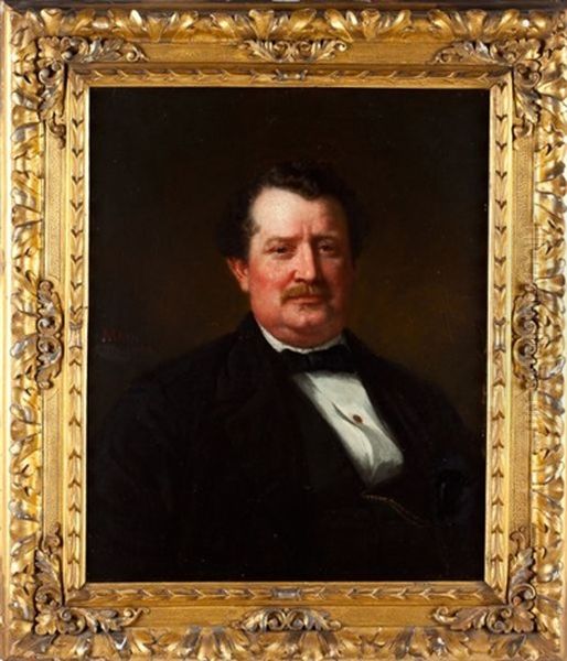 Portrait Oil Painting by Edward Harrison May