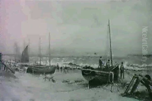 Falmouth Oil Painting by Walter William May